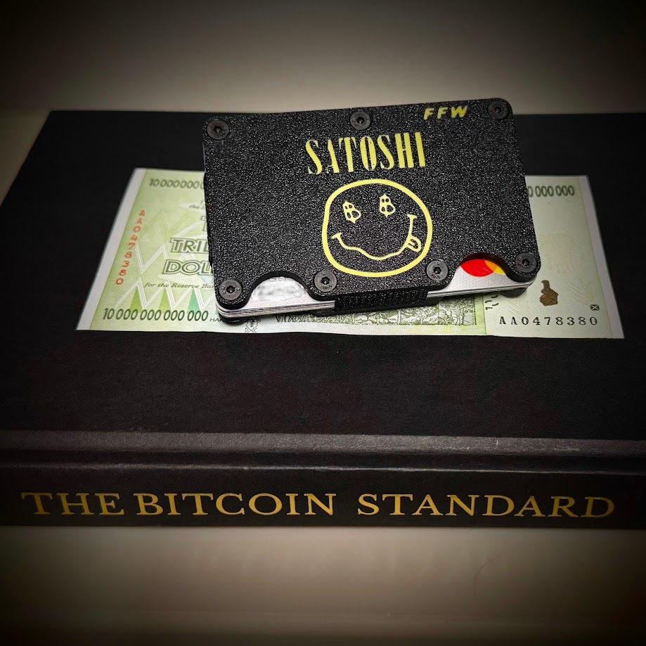 Satoshi Wallet - Black Yellow
